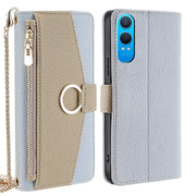 For OnePlus Nord CE 4 Lite 5G Crossbody Litchi Texture Leather Phone Case(Blue)