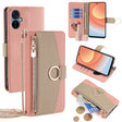 For Tecno Camon 19 Neo Crossbody Litchi Texture Leather Phone Case(Pink) - Tecno Cases by PMC TechLife | Online Shopping South Africa | PMC TechLife | Buy Now Pay Later Mobicred