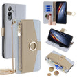 For Tecno Pova 4 Crossbody Litchi Texture Leather Phone Case(Blue) - Tecno Cases by PMC TechLife | Online Shopping South Africa | PMC TechLife | Buy Now Pay Later Mobicred