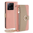 For Xiaomi Redmi K60 Ultra Crossbody Litchi Texture Leather Phone Case(Pink) - Redmi K60 Ultra Cases by PMC TechLife | Online Shopping South Africa | PMC TechLife | Buy Now Pay Later Mobicred