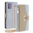 For Nokia G42 5G Crossbody Litchi Texture Leather Phone Case(Blue) - free shipping - PMC TechLife - Order now!
