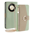 For Honor X50 5G Crossbody Litchi Texture Leather Phone Case(Green) - Honor Cases by PMC TechLife | Online Shopping South Africa | PMC TechLife | Buy Now Pay Later Mobicred