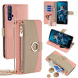 For Honor 20 Crossbody Litchi Texture Leather Phone Case(Pink) - Honor Cases by PMC TechLife | Online Shopping South Africa | PMC TechLife | Buy Now Pay Later Mobicred