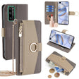 For Honor 30 Pro Crossbody Litchi Texture Leather Phone Case(Grey) - Honor Cases by PMC TechLife | Online Shopping South Africa | PMC TechLife | Buy Now Pay Later Mobicred
