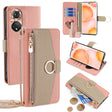 For Honor 50 Crossbody Litchi Texture Leather Phone Case(Pink) - free shipping - PMC TechLife - Order now!