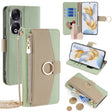 For Honor 90 5G Crossbody Litchi Texture Leather Phone Case(Green) - Honor Cases by PMC TechLife | Online Shopping South Africa | PMC TechLife | Buy Now Pay Later Mobicred