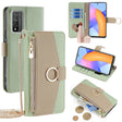 For Honor 10X Lite Crossbody Litchi Texture Leather Phone Case(Green) - Honor Cases by PMC TechLife | Online Shopping South Africa | PMC TechLife | Buy Now Pay Later Mobicred