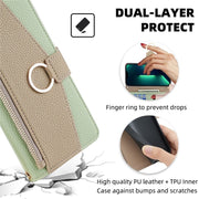 For Honor 200 Pro 5G Crossbody Litchi Texture Leather Phone Case(Green)