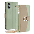 For Sony Xperia 5 V Crossbody Litchi Texture Leather Phone Case(Green) - Sony Cases by PMC TechLife | Online Shopping South Africa | PMC TechLife | Buy Now Pay Later Mobicred