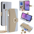 For Sony Xperia 10 V Crossbody Litchi Texture Leather Phone Case(Blue) - Sony Cases by PMC TechLife | Online Shopping South Africa | PMC TechLife | Buy Now Pay Later Mobicred