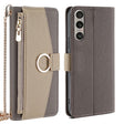 For Sony Xperia 1 VI Crossbody Litchi Texture Leather Phone Case(Grey) - Sony Cases by PMC TechLife | Online Shopping South Africa | PMC TechLife | Buy Now Pay Later Mobicred