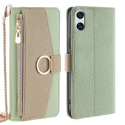 For Sony Xperia 10 VI Crossbody Litchi Texture Leather Phone Case(Green)