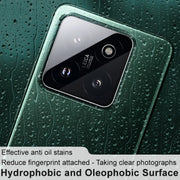 For Xiaomi 14 5G 2 PCS/Set IMAK HD Glass Rear Camera Lens Film