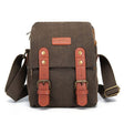 Cwatcun N1 Retro Multifunctional Canvas Waterproof Digital Camera Photography Bag, Size:22.5 x 14.5 x 27cm Coffee - free shipping - PMC TechLife - Order now!