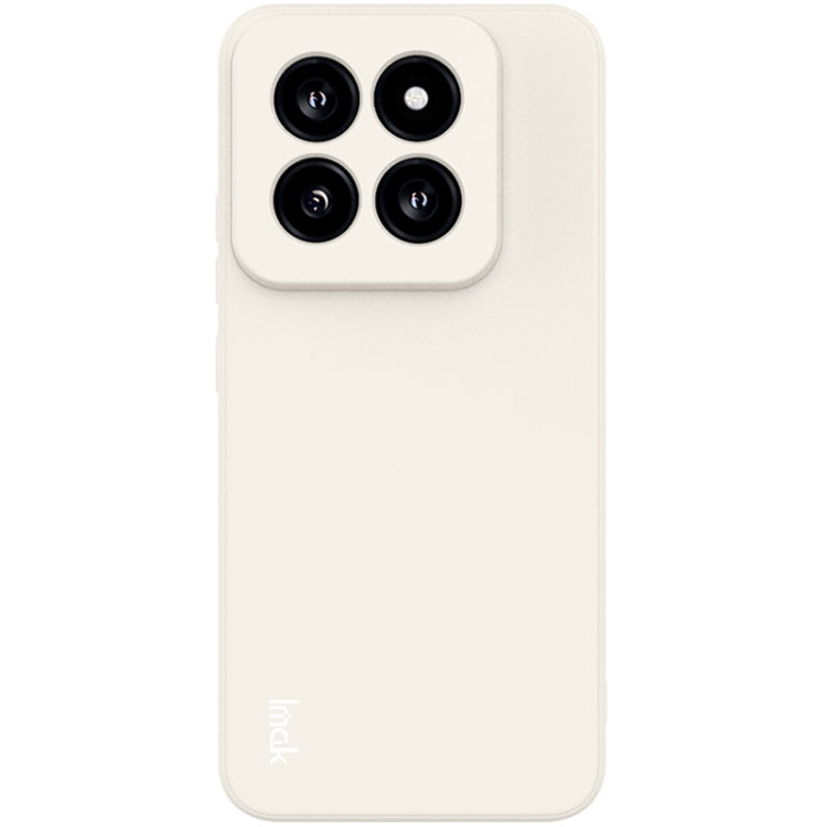 For Xiaomi 14 Pro 5G imak UC-4 Series Straight Edge TPU Phone Case(White)