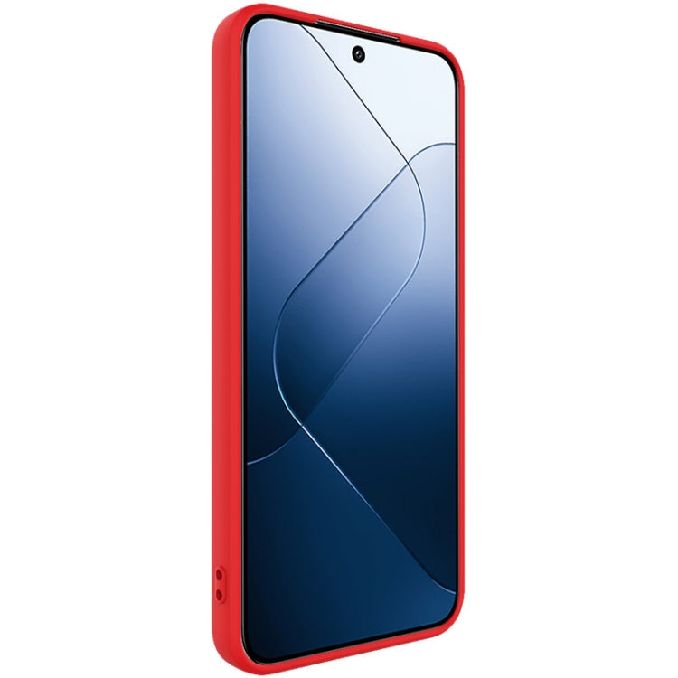For Xiaomi 14 Pro 5G imak UC-4 Series Straight Edge TPU Phone Case(Red)