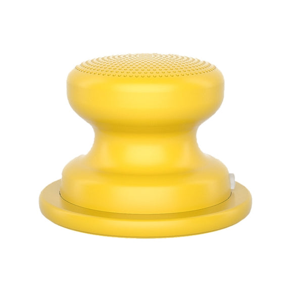 EWA A117 Portable Mini Magnetic Phone Holder Bluetooth Metal Speaker(Yellow)