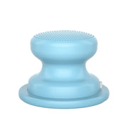 EWA A117 Portable Mini Magnetic Phone Holder Bluetooth Metal Speaker(Blue)
