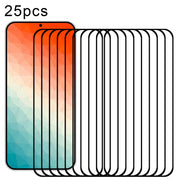 For Samsung Galaxy S24 5G 25pcs Full Glue Screen Tempered Glass Film, Support Fingerprint Unlocking