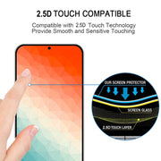For Samsung Galaxy S24 5G 25pcs Full Glue Screen Tempered Glass Film, Support Fingerprint Unlocking