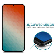 For Samsung Galaxy S24 5G 25pcs Full Cover Anti-peeping Tempered Glass Film,  Support Fingerprint Unlocking