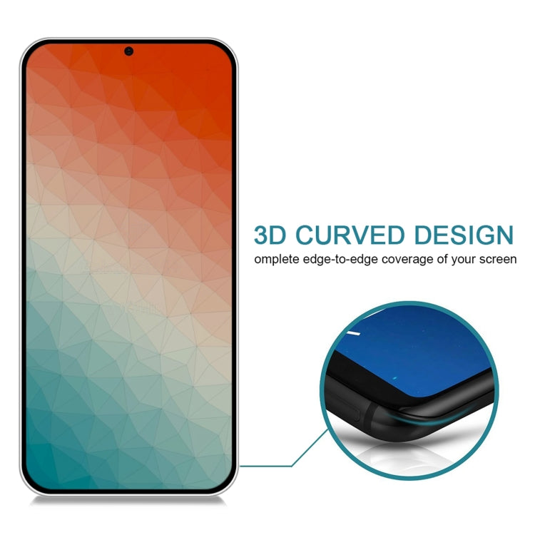 For Samsung Galaxy S24+ 5G 25pcs Full Cover Anti-peeping Tempered Glass Film,  Support Fingerprint Unlocking