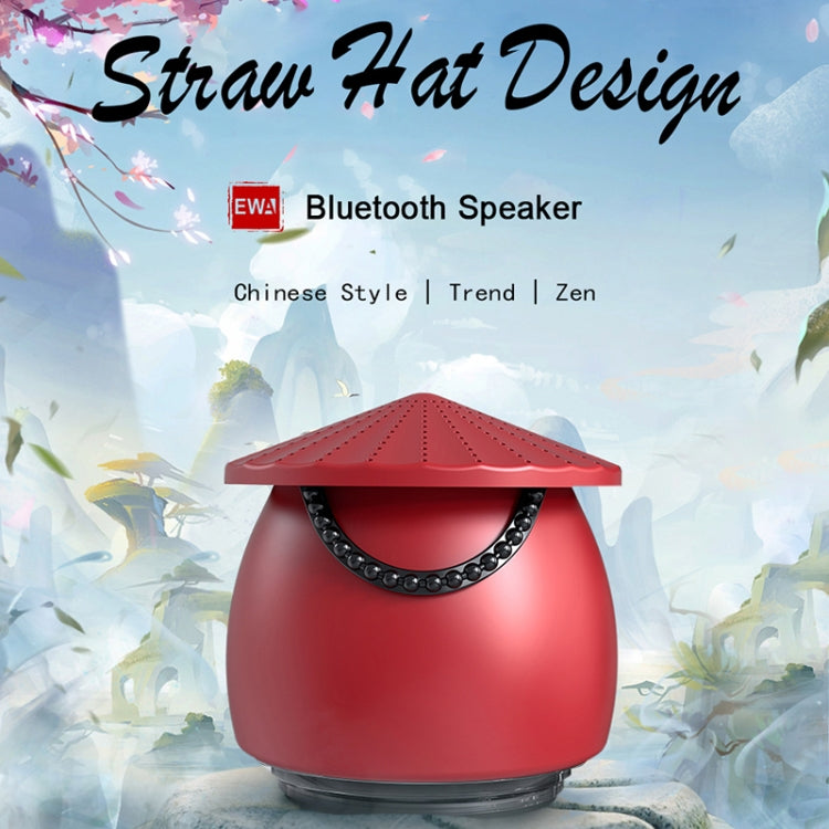 EWA A123 Portable Mini Speaker Chinese Style Bluetooth Speaker(Silver)