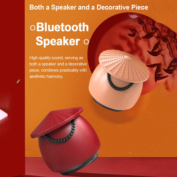 EWA A123 Portable Mini Speaker Chinese Style Bluetooth Speaker(Red)