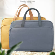 Yesido WB36 16 inch Water-resistant Oxford Cloth Laptop Bag(Yellow)