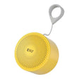 EWA A124 Portable Mini TWS Bluetooth Speaker Outdoor IPX5 Waterproof Subwoofer(Yellow) - Waterproof Speaker by EWA | Online Shopping South Africa | PMC TechLife | Buy Now Pay Later Mobicred