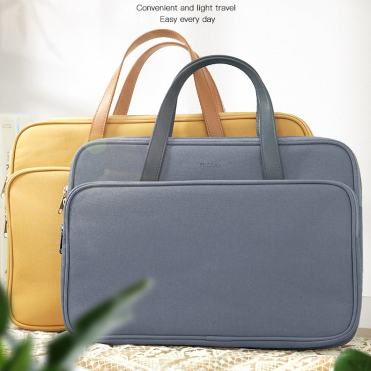 Yesido WB35 16 inch Water-resistant Oxford Cloth Laptop Bag(Blue)