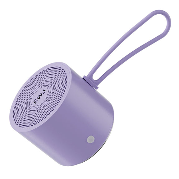 EWA A127 Outdoor IPX5 Water-resistant Portable Mini TWS Wireless Bluetooth Speaker(Purple)