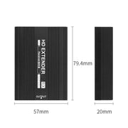 Measy ET1815 HDMI Extender Transmitter and Receiver Converter, Transmission Distance: 150m, Plug:US