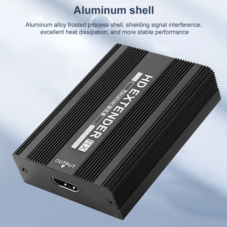 Measy ET1815 HDMI Extender Transmitter and Receiver Converter, Transmission Distance: 150m, Plug:EU