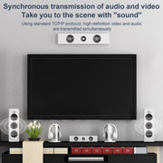 Measy ET1815 HDMI Extender Transmitter and Receiver Converter, Transmission Distance: 150m, Plug:US