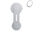 ZF011 For Tesla MagSafe Magnetic Hidden Phone Holder, Ordinary Version(Silver) - Car Holders by PMC TechLife | Online Shopping South Africa | PMC TechLife | Buy Now Pay Later Mobicred