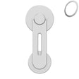 ZF013 For Tesla MagSafe Magnetic Hidden Phone Holder, Flip Version(Silver) - Car Holders by PMC TechLife | Online Shopping South Africa | PMC TechLife | Buy Now Pay Later Mobicred