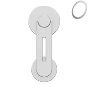 ZF013 For Tesla MagSafe Magnetic Hidden Phone Holder, Flip Version(Silver)