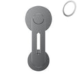 ZF013 For Tesla MagSafe Magnetic Hidden Phone Holder, Flip Version(Grey) - Car Holders by PMC TechLife | Online Shopping South Africa | PMC TechLife | Buy Now Pay Later Mobicred