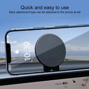 ZF013 For Tesla MagSafe Magnetic Hidden Phone Holder, Flip Version(Black)
