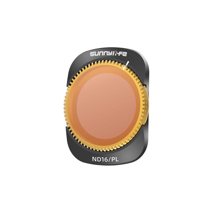 For DJI OSMO Pocket 3 Sunnylife Camera Lens Magnetic Metal Filter, Filter:ND16PL