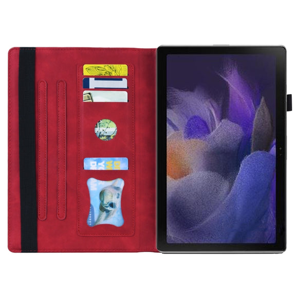 For Lenovo Tab M11 / Xiaoxin Pad 11 2024 Business Shockproof Horizontal Flip Leather Tablet Case(Red)