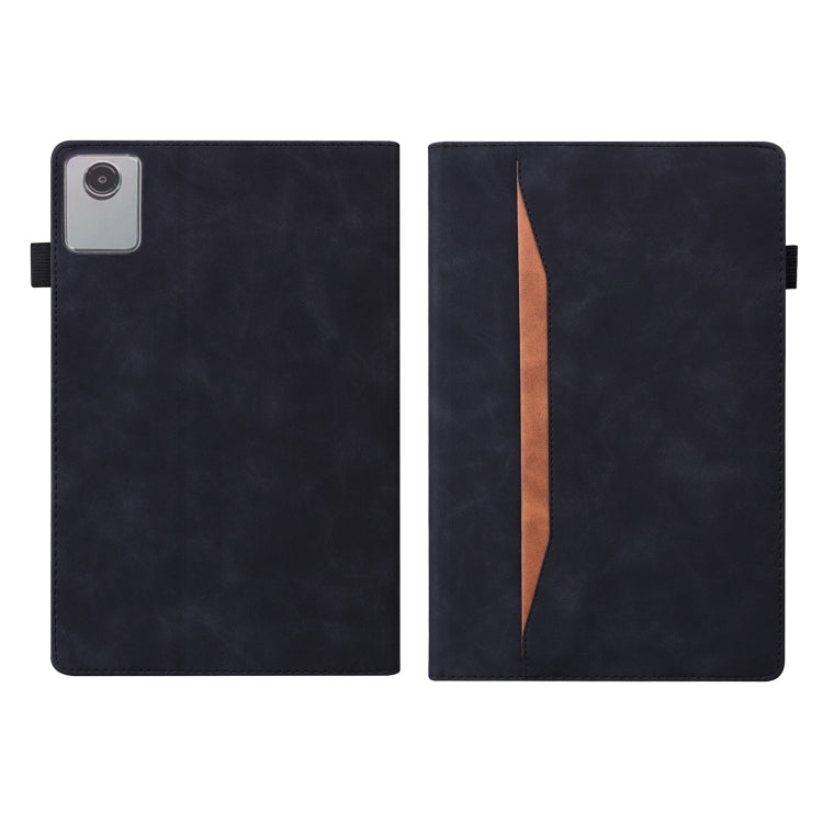 For Lenovo Tab M11 / Xiaoxin Pad 11 2024 Business Shockproof Horizontal Flip Leather Tablet Case(Black)