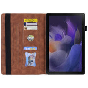 For Lenovo Tab M11 / Xiaoxin Pad 11 2024 2025 Business Shockproof Horizontal Flip Leather Tablet Case(Brown)