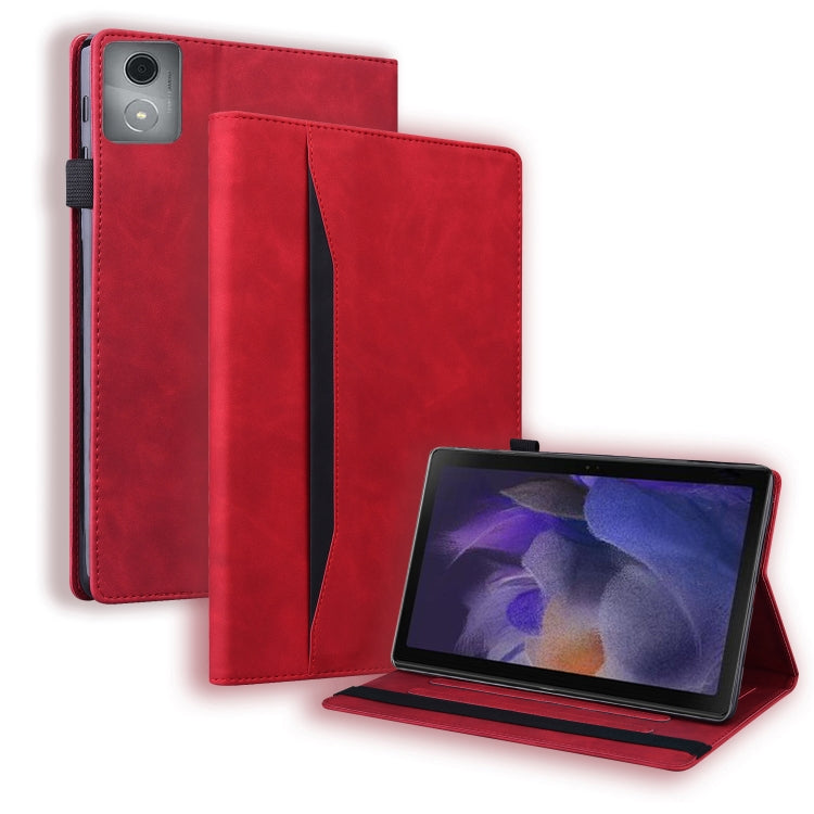 For Lenovo Tab K11 Plus / M11 Plus Business Shockproof Horizontal Flip Leather Tablet Case(Red)