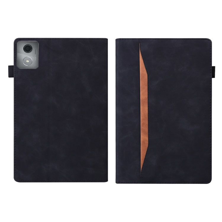 For Lenovo Tab K11 Plus / M11 Plus Business Shockproof Horizontal Flip Leather Tablet Case(Black)