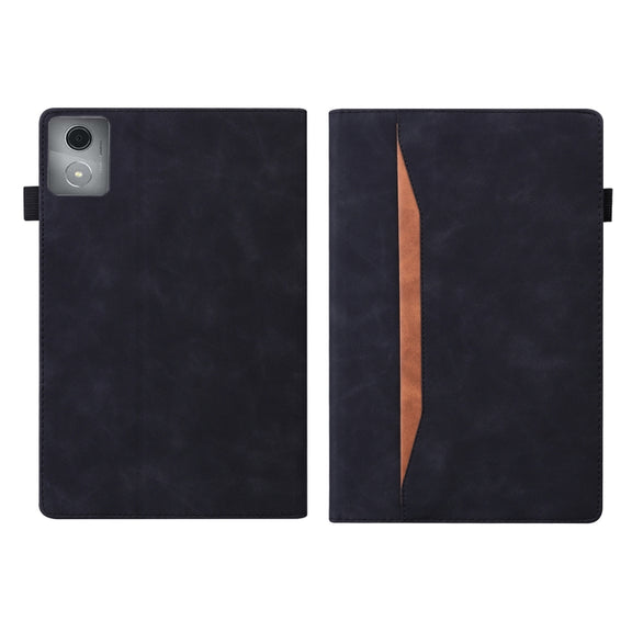 For Lenovo Tab K11 Plus / M11 Plus Business Shockproof Horizontal Flip Leather Tablet Case(Black)