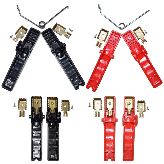 2pcs Car Emergency Start Power Supply Battery Ignition Clip with Pure Copper Crocodile Clip