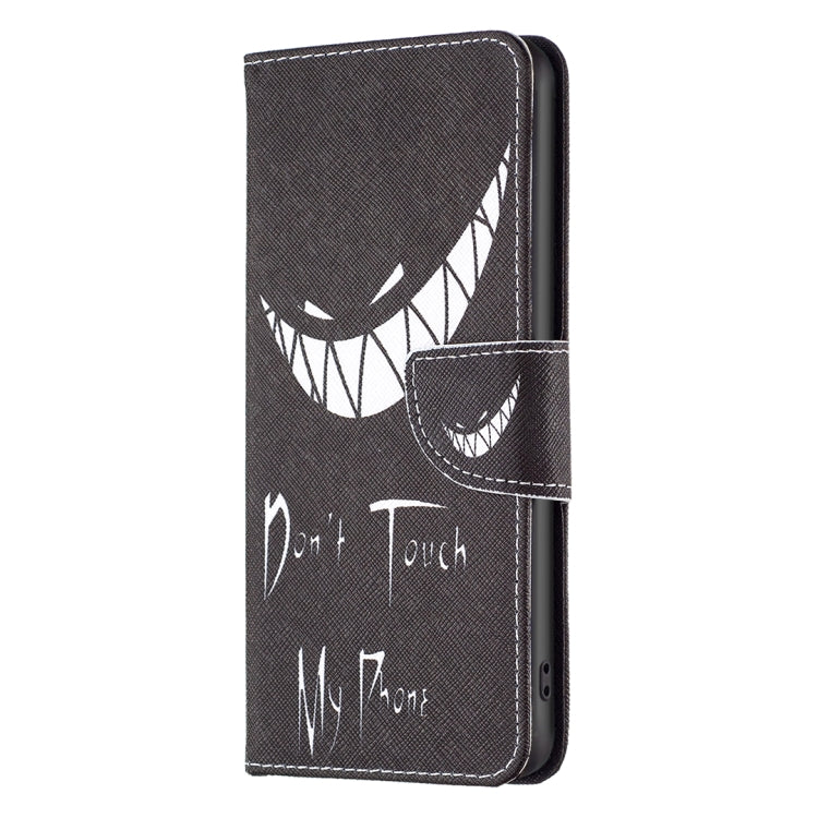For Tecno Spark 20 Pro Colored Drawing Pattern Leather Phone Case(Smirk)