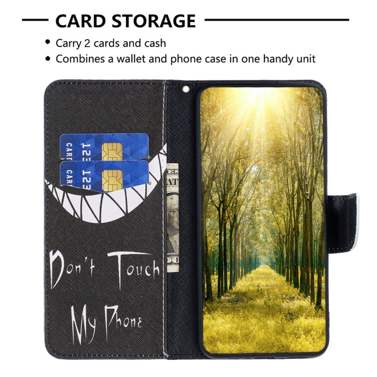 For Tecno Spark 20 Pro Colored Drawing Pattern Leather Phone Case(Smirk)